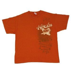 Don’t Mess with Texas T-Shirt Gildan Lone State Dallas Route 66 Burnt Orange XL